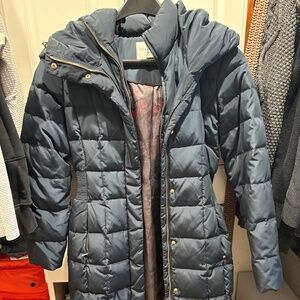 Women’s Cole Haan long puffer coat